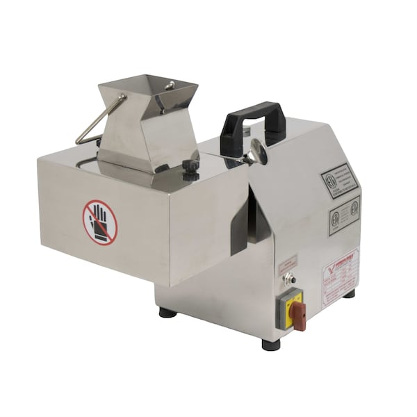 American Eagle AE-MC12N 1" Stainless Steel 1HP Commercial Electric Meat Cutter Kit AE-MC12N-1 - main